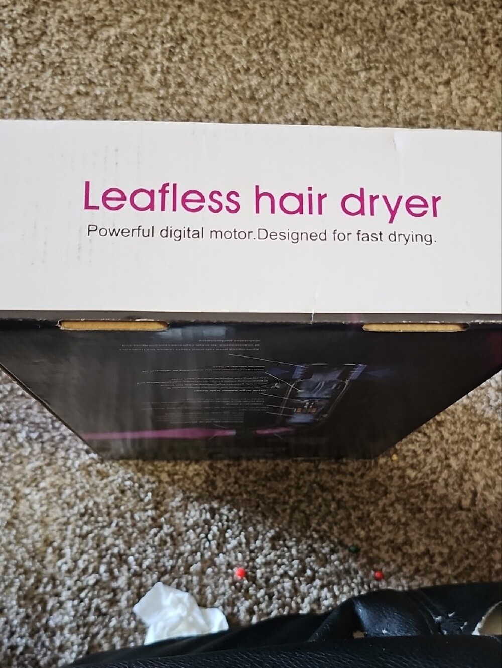 Super Hairdryer - Purple, Teal, Pink Options - Picture 4 of 5